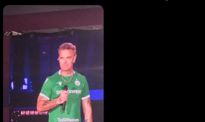 Taką KOSZULKĘ miał na sobie Robbie Williams podczas koncertu w Poznaniu!